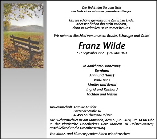 Franz Wilde