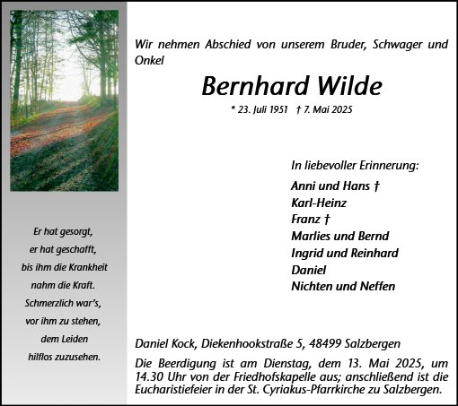 Bernhard Wilde
