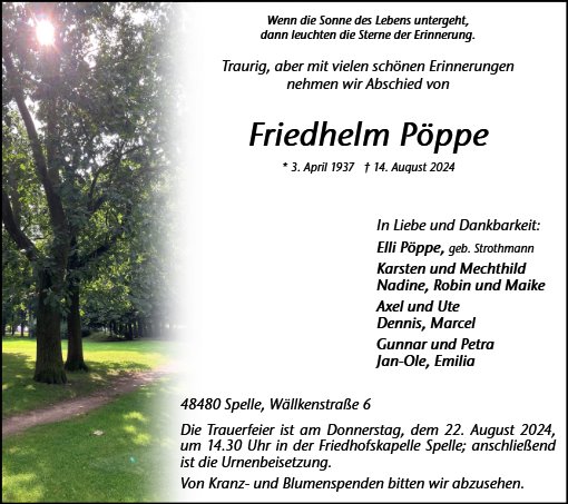 Friedhelm Pöppe