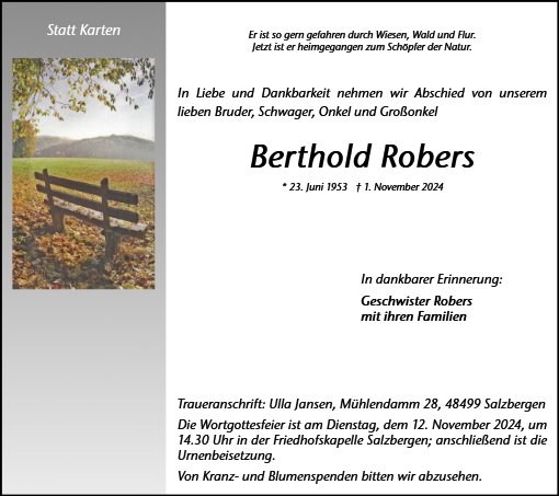 Berthold Robers