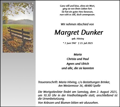 Margarete Dunker