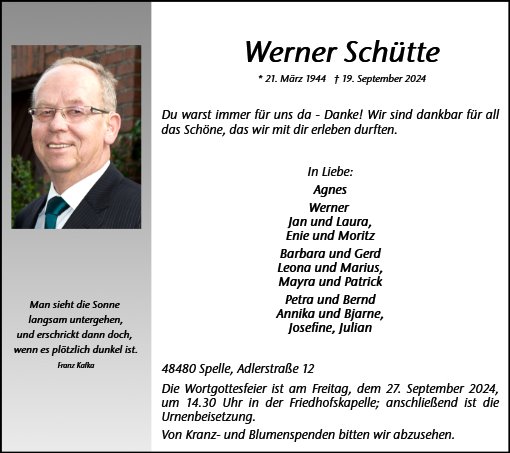 Werner Schütte