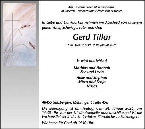 Gerhard Tillar