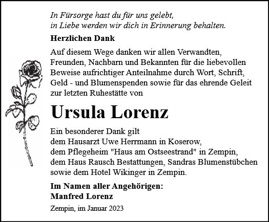 Ursula Lorenz