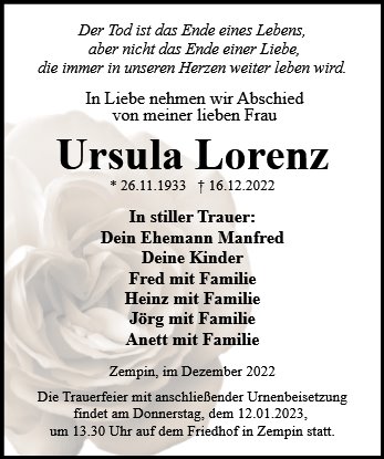 Ursula Lorenz