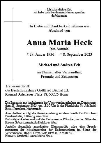 Annemarie Heck