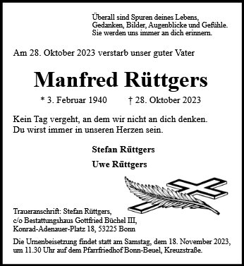 Manfred Rüttgers