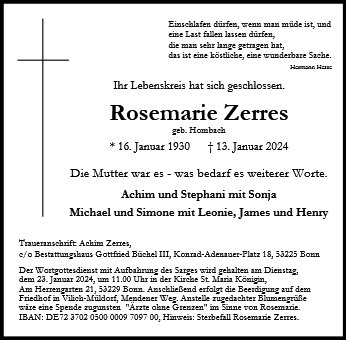 Rosemarie Zerres