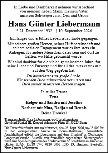 Hans Günter Liebermann