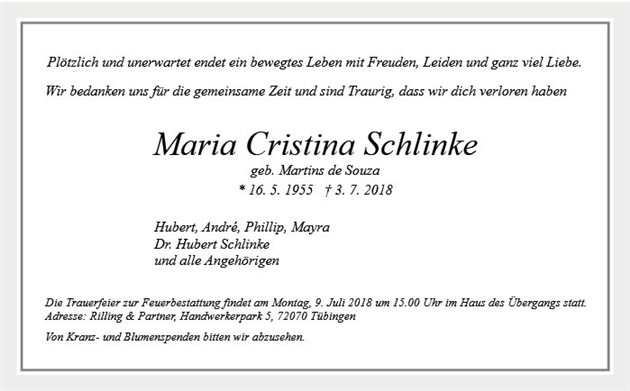 Maria Cristina Schlinke