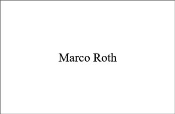 Marco Roth