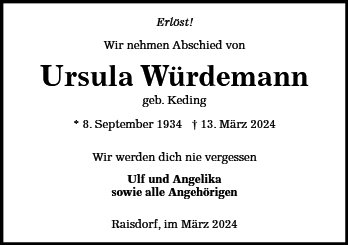Ursula Würdemann