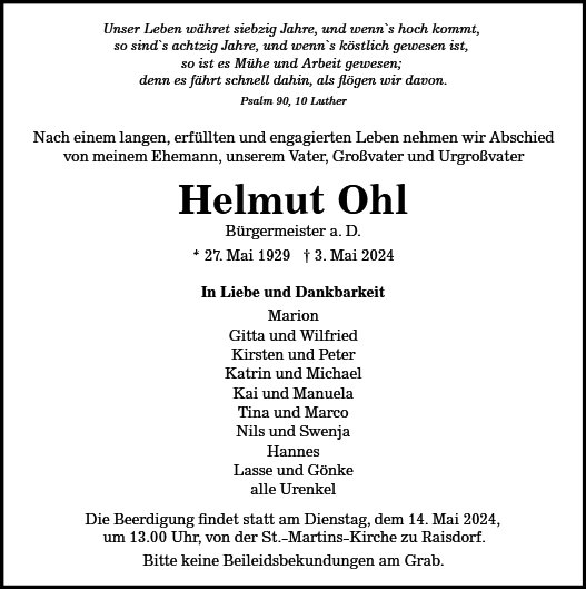 Helmut Ohl