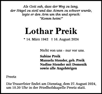 Lothar Preik