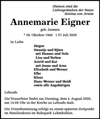 Annemarie Eigner