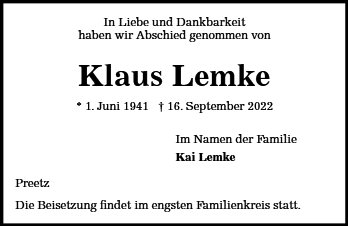 Klaus Lemke