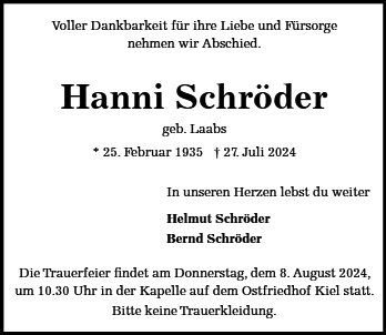 Hanni Schröder