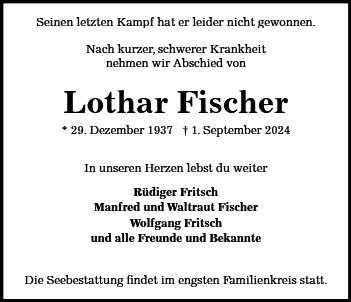 Lothar Fischer