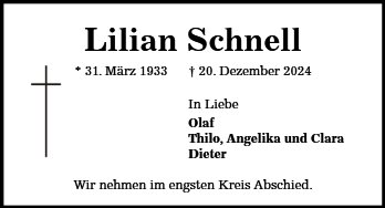 Lilian Schnell