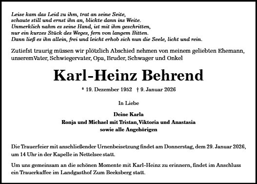 Karl-Heinz Behrend