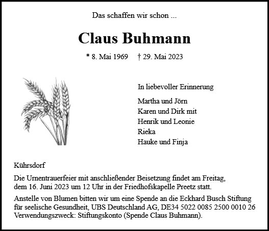Claus Buhmann
