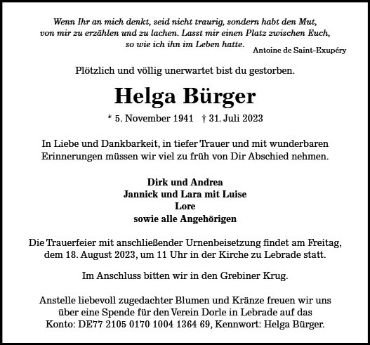 Helga Bürger