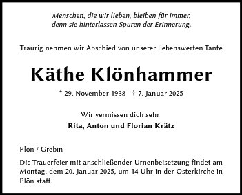 Käthe Klönhammer