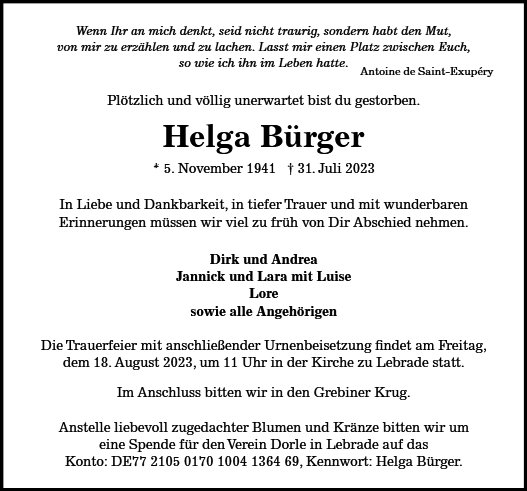 Helga Bürger