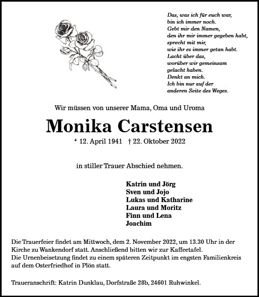 Monika Carstensen