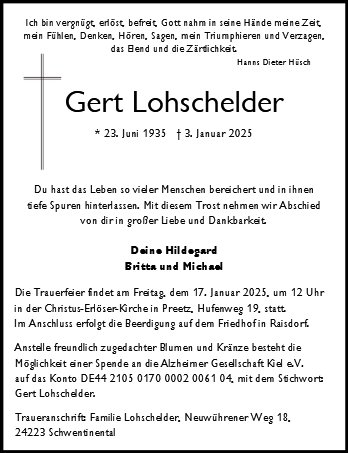 Gert Lohschelder