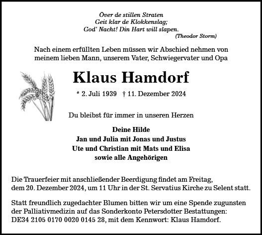 Klaus Hamdorf