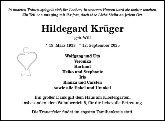Hildegard Krüger