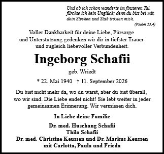 Ingeborg Schafii