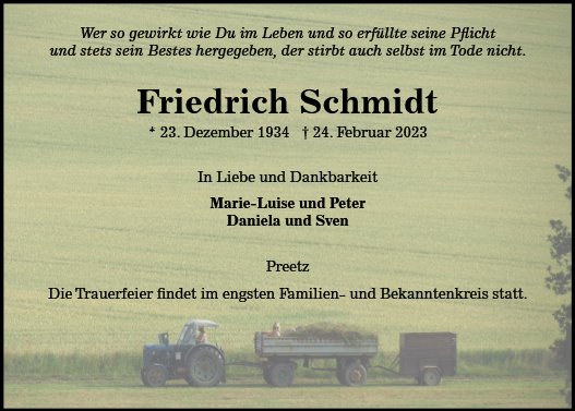 Friedrich Schmidt