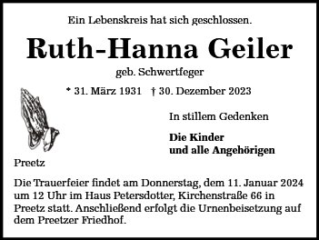 Ruth-Hanna Geiler