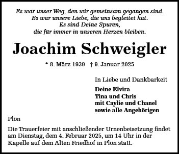 Joachim Schweigler