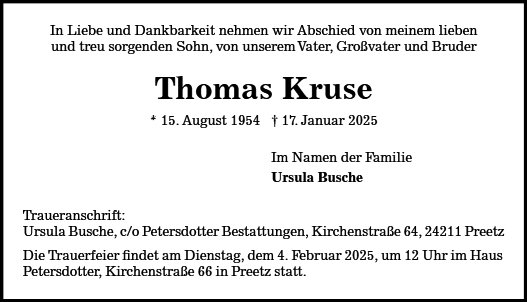 Thomas Kruse