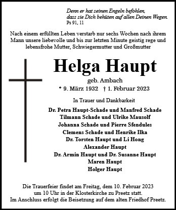 Helga Haupt