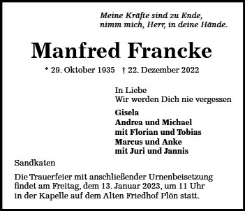 Manfred Francke