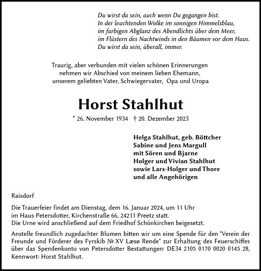 Horst Stahlhut