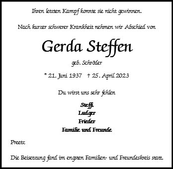 Gerda Steffen