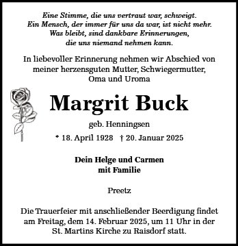 Margrit Buck