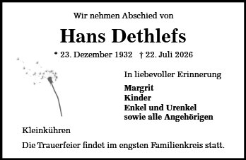 Hans Dethlefs