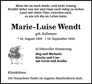 Marie-Luise Wendt