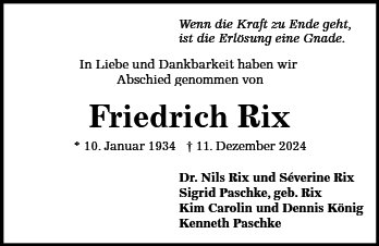 Friedrich Rix