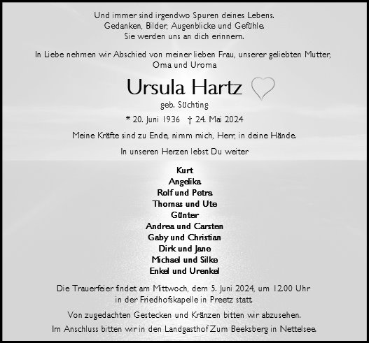 Ursula Hartz