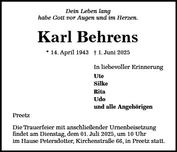 Karl Behrens