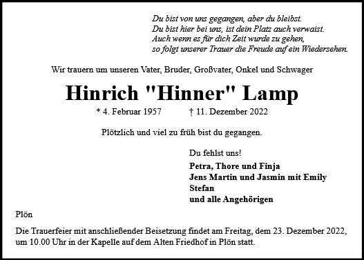 Hinrich Lamp