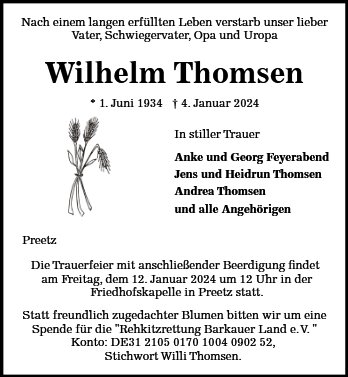 Wilhelm Thomsen