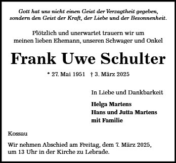 Frank Schulter